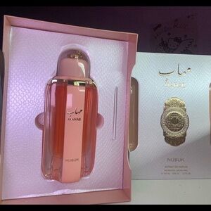 Nusuk Mahab Perfume in Pink and Gold